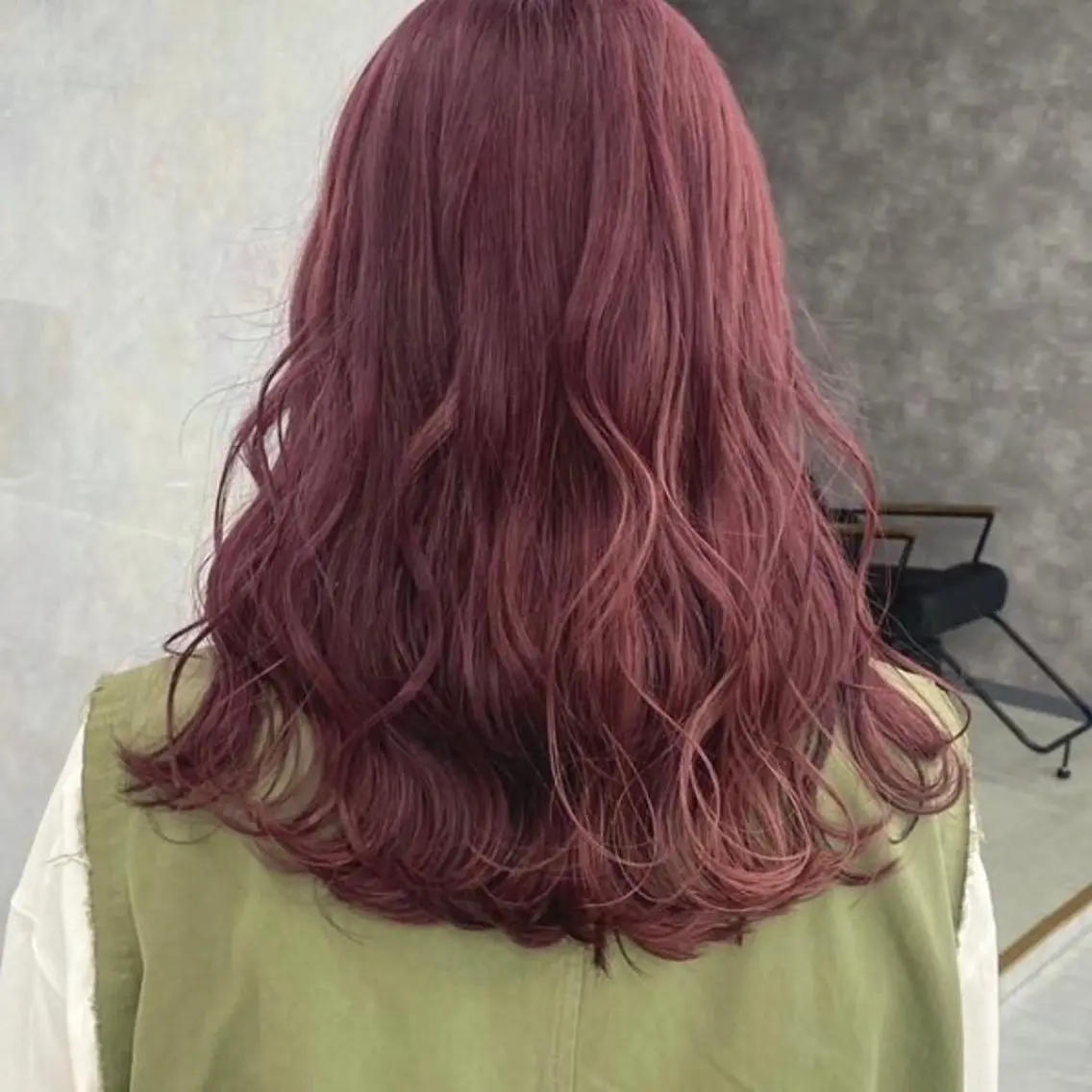 ミディアム カラー MOMO艶髪 🩵モテカラーのヘアスタイル