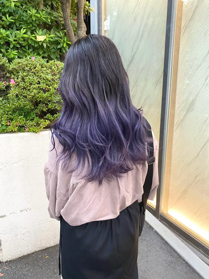 ✨グラデーションカラー✨+オンカラー+トリートメント(ブリーチ込み)の写真