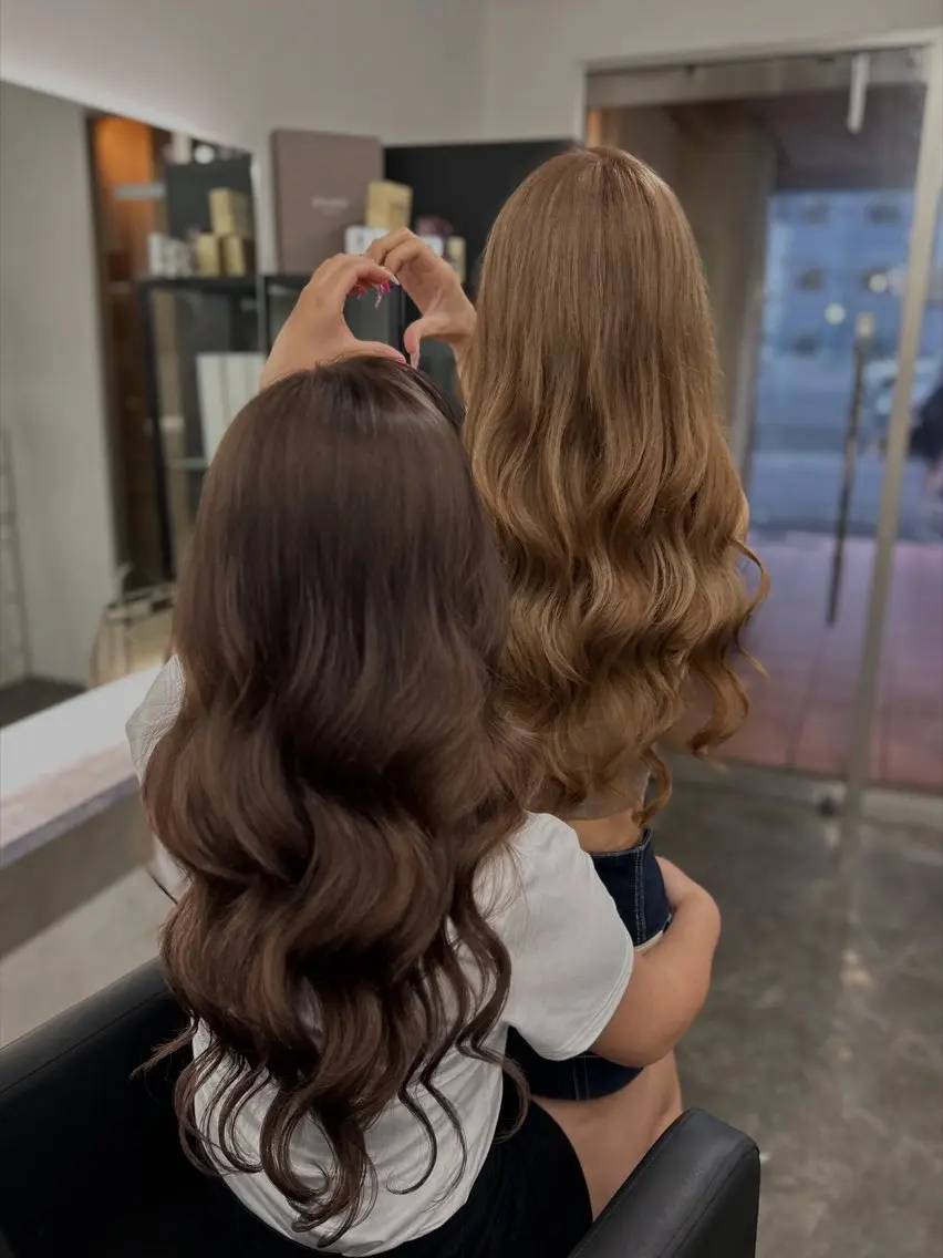 ロング ヘアカラー 田中 翔覇のヘアスタイル