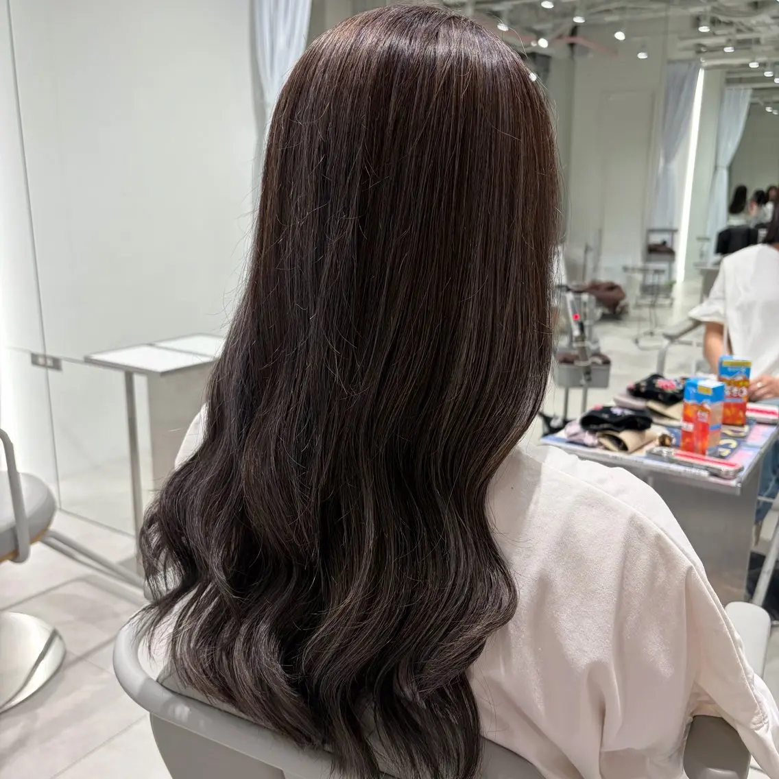ロング カラー ヘアカラー HARUHI 銀座 美容師౨ৎ⋆˚のヘアスタイル