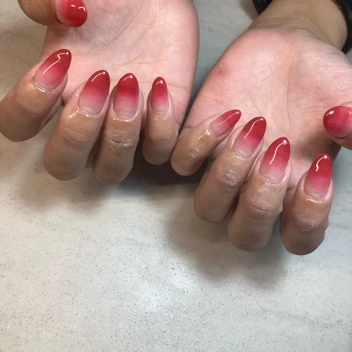 ハンドカラーグラデーションの写真