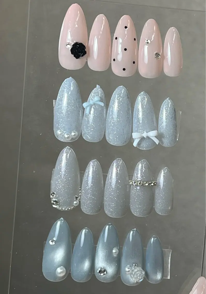 ネイル アートネイル 韓国ネイル シンプルネイル ワンホンネイル LUANA nail 名駅/名古屋Ricoのネイルデザイン