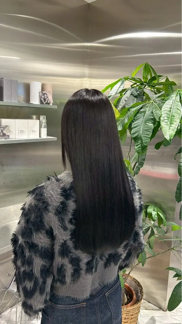 ロング カラー ヘアカラー トリートメント himari💜 暖色/レイヤーカットのヘアスタイル