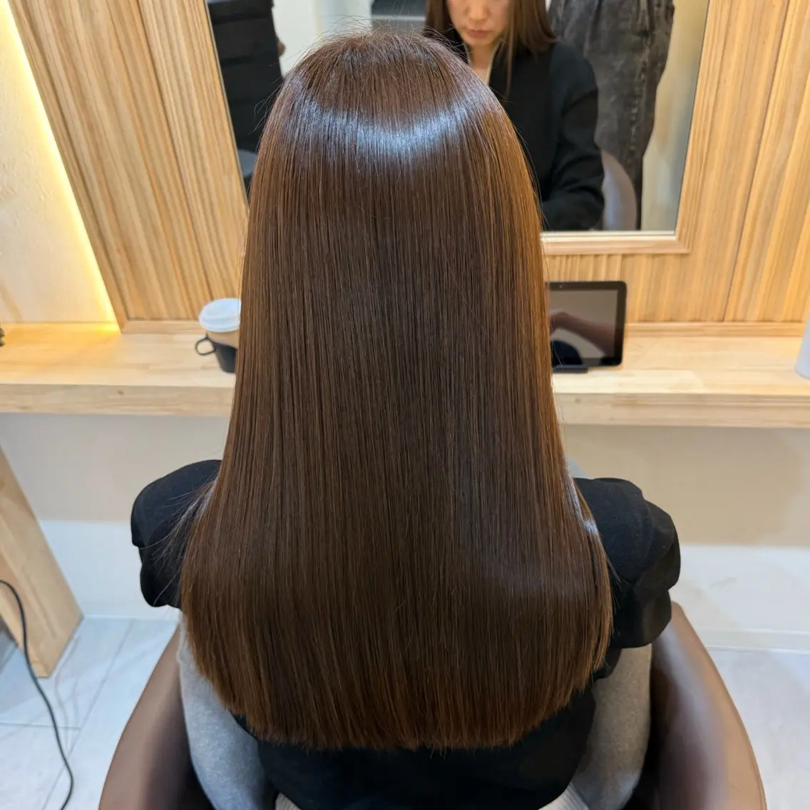 ロング カット ヘアカラー トリートメント かいせい/髪質改善 /縮毛矯正特化のヘアスタイル