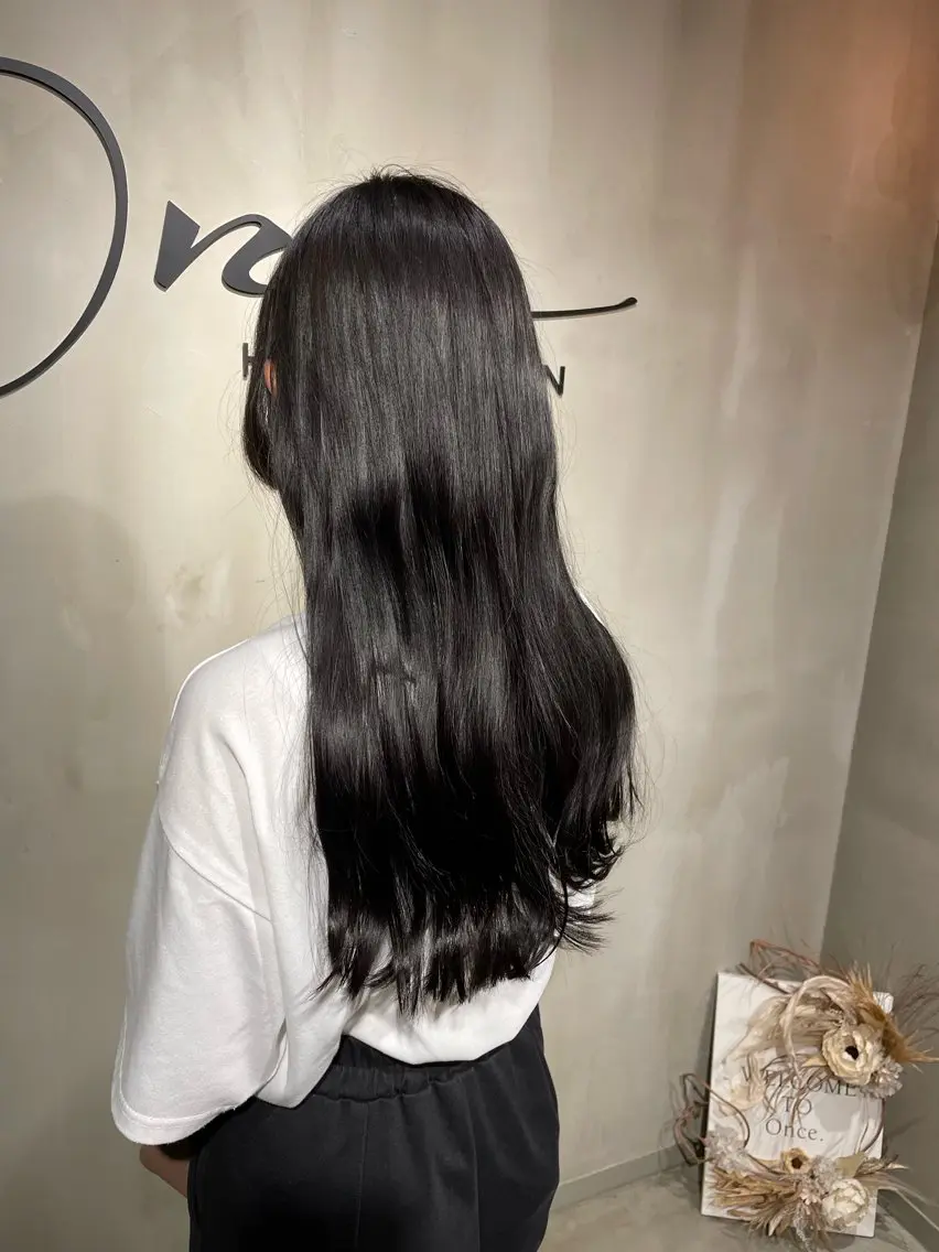 ロング カラー 艶感/レイヤーカット 🌐Taketoのヘアスタイル