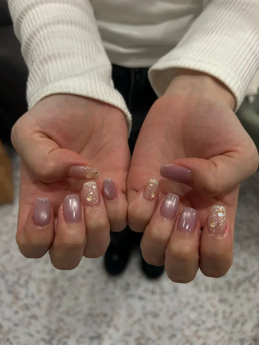 ネイル ハンドネイル 小松 千冬のネイルデザイン
