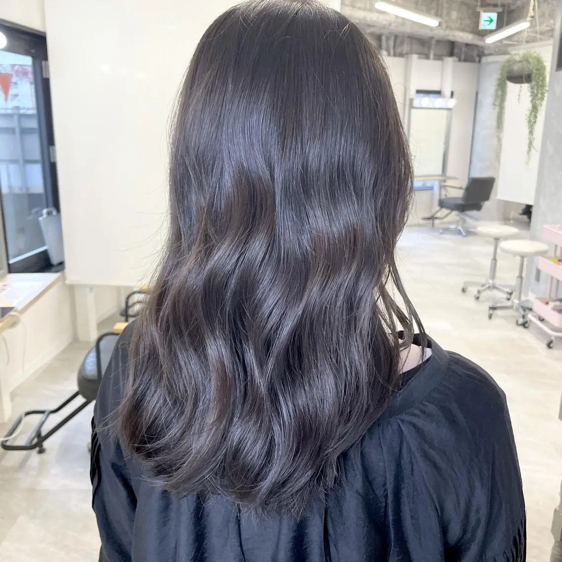 セミロング カラー ブリーチなし透明感 🍀梅田・増田のヘアスタイル