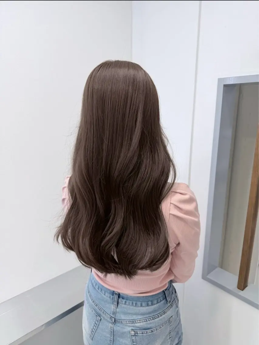 ロング ヘアカラー ioe 心斎橋のヘアスタイル