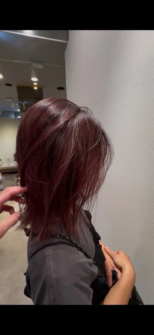 カラー 豆田 祐人のヘアスタイル