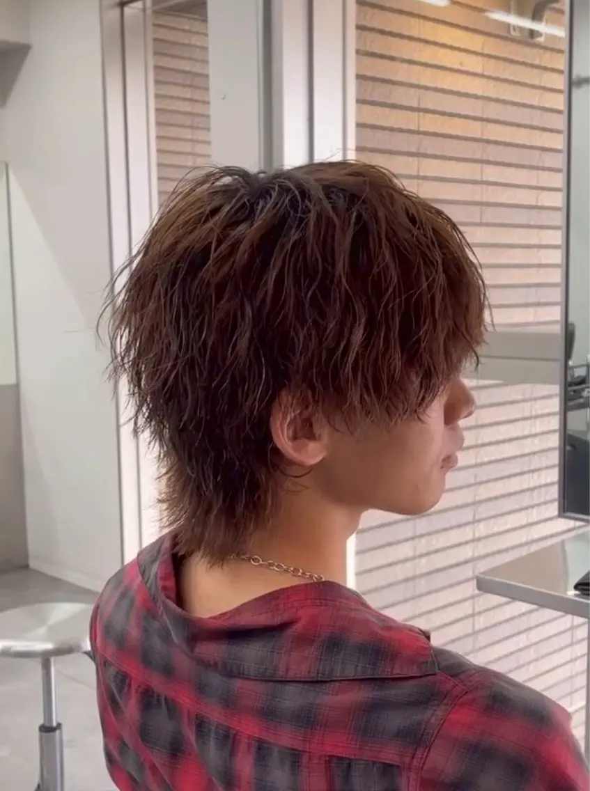 メンズ カット ヘアカラー 佐々木 哲太のヘアスタイル