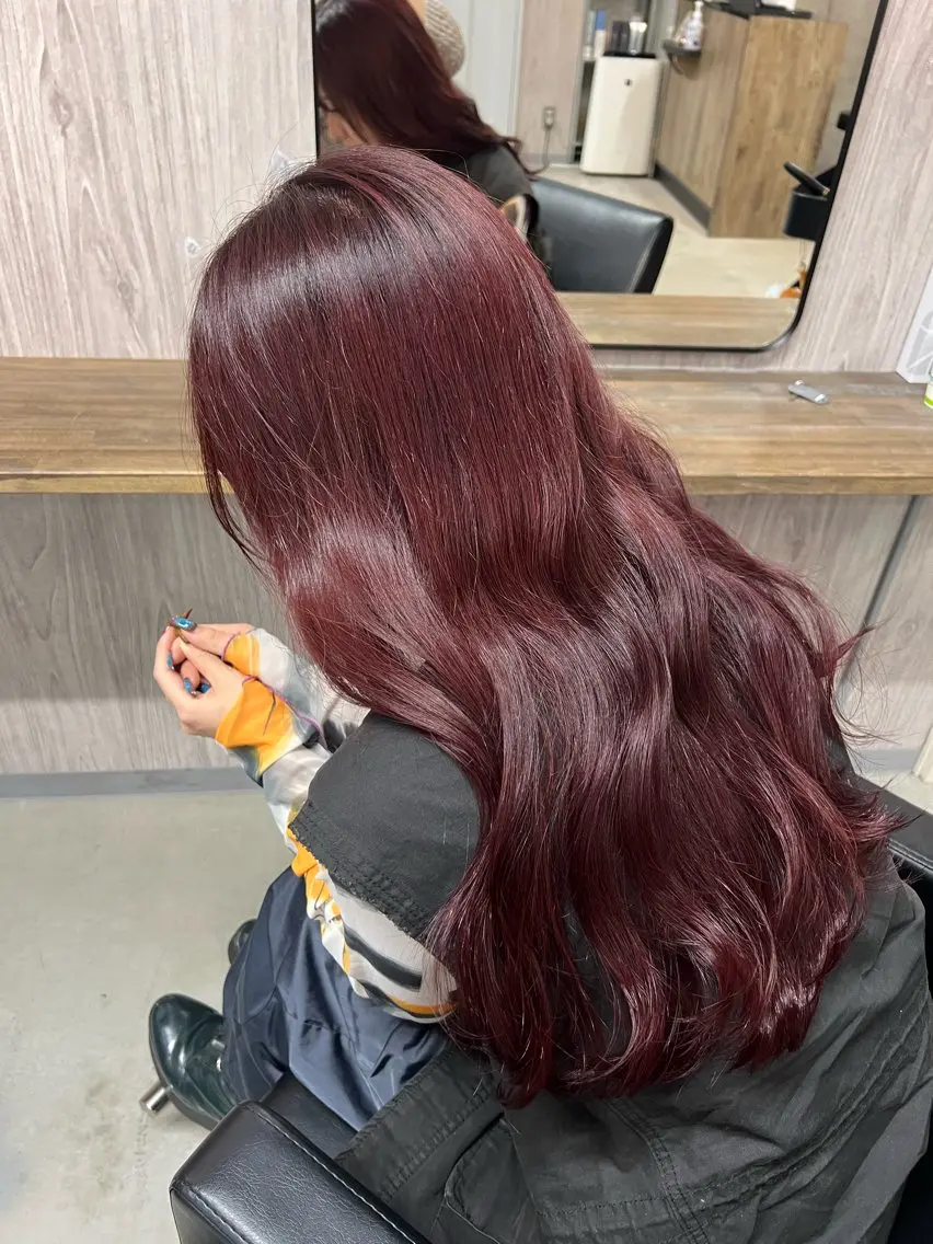 ロング lafit kaede/韓国ヘアのヘアスタイル