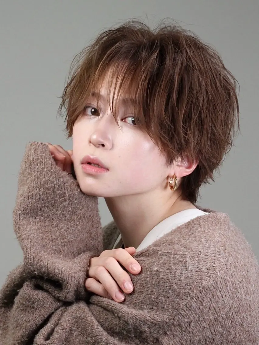 パーマ カット パーマ トリートメント 角戸 嵐のヘアスタイル