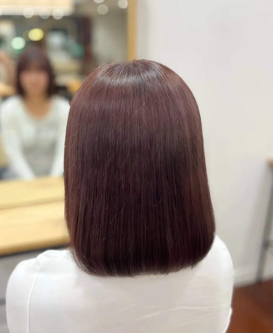 ミディアム カラー ヘアカラー 🎀仙台/レイヤー /暖色/ありさ🎀のヘアスタイル