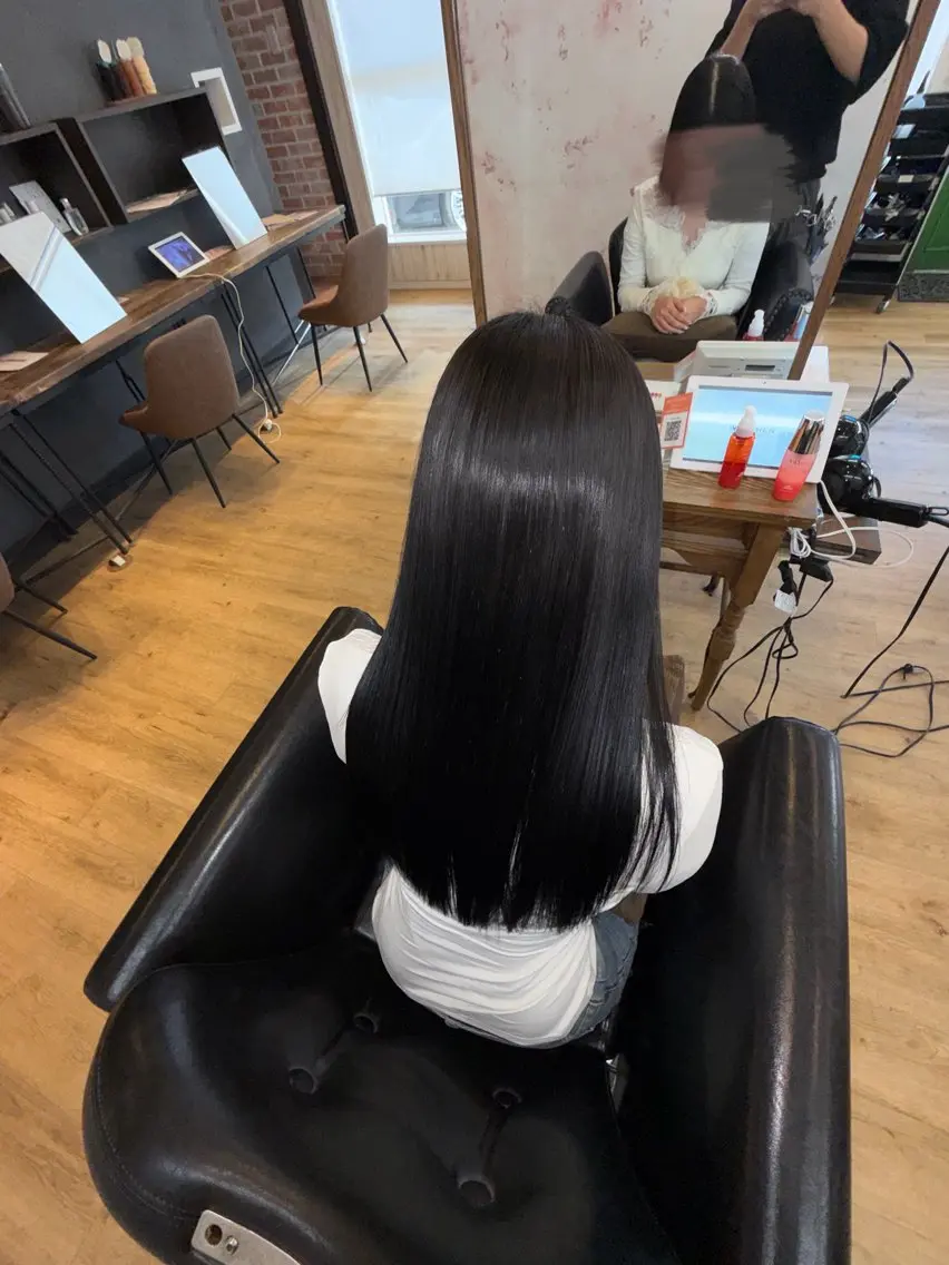 ロング カット 縮毛矯正 トリートメント ✨縮毛矯正✨艶髪✨️ 髪質改善✨大宮✨️のヘアスタイル