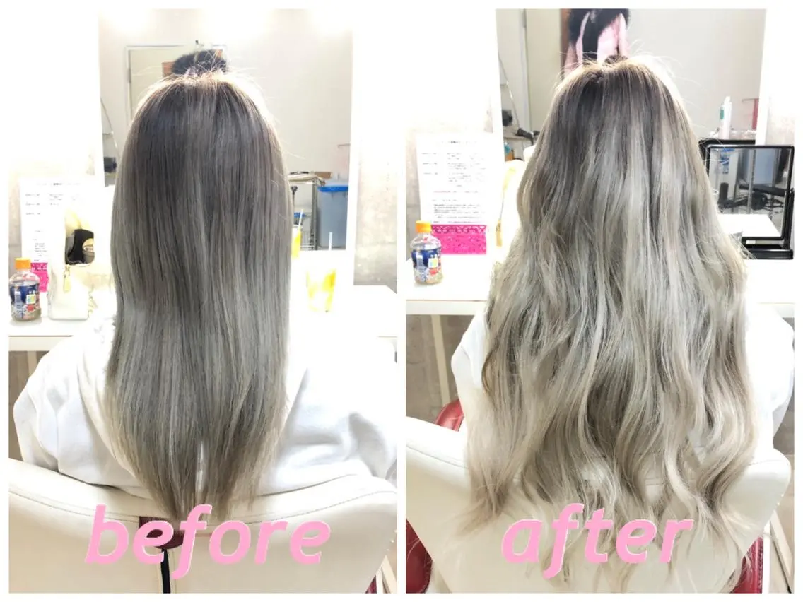 ロング エクステ 🌸ドレスアップ 心斎橋店🌸のヘアスタイル