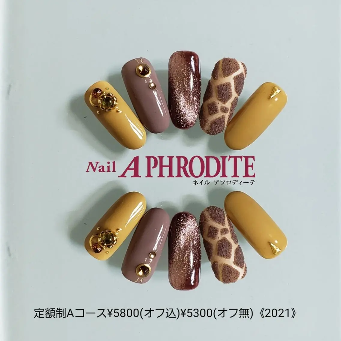 ネイル 持ち込み ニュアンスネイル ハンドネイル Nail Aphroditeのネイルデザイン