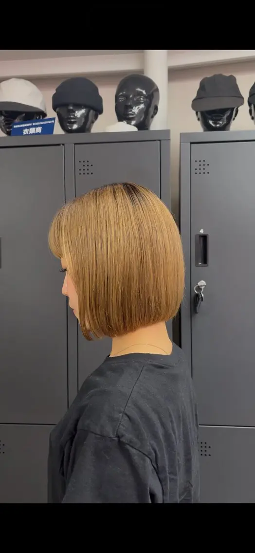 ショート ボブ 🍳しながわ はるか🍳のヘアスタイル