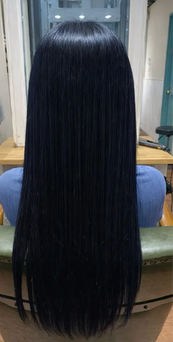 ロング カラー ヘアカラー 田口 侑佳のヘアスタイル