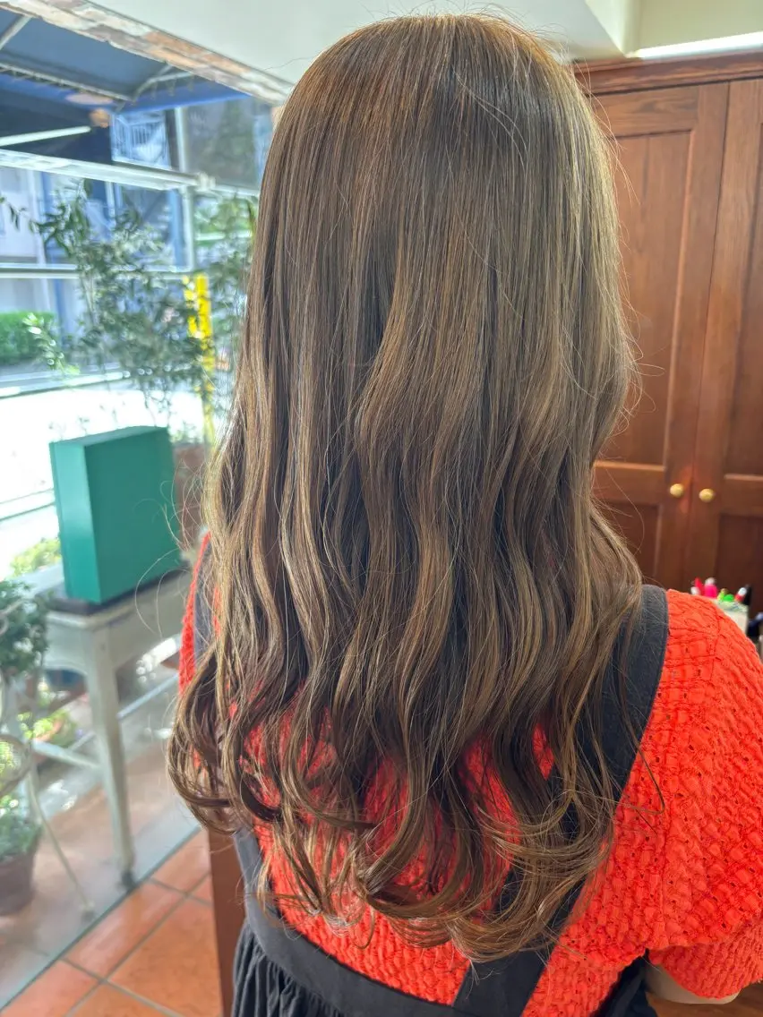 ロング カラー 長谷川 礼子🌐🌿のヘアスタイル