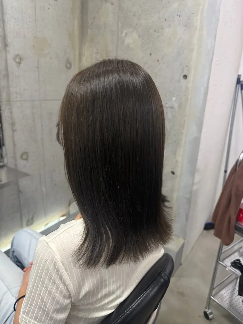 カラー ヘアカラー ゆず 新丸子/  武蔵小杉のヘアスタイル