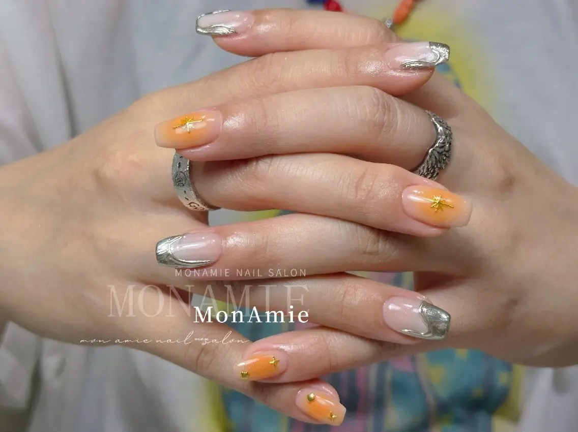 ネイル ハンドネイル ハンドケア MonAmie NailSalonのネイルデザイン