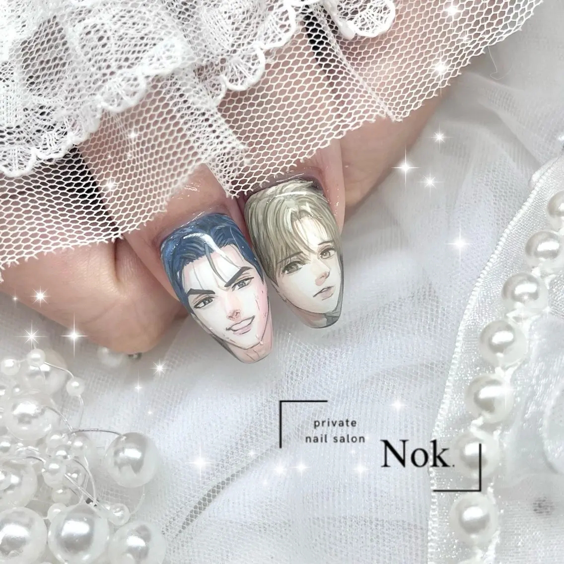 ネイル ハンドネイル 池袋痛ネイル Nok. 渡辺のネイルデザイン