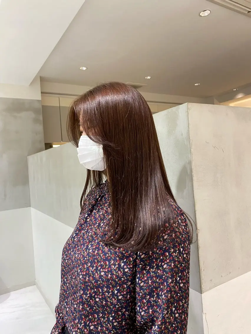 ロング カラー ブラウンカラー ヘアカラー 艶感/ナチュラル 🌿マアヤのヘアスタイル