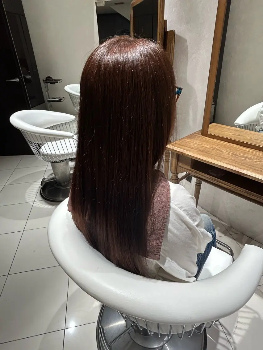 カラー ヘアカラー 小澤 瑶のヘアスタイル