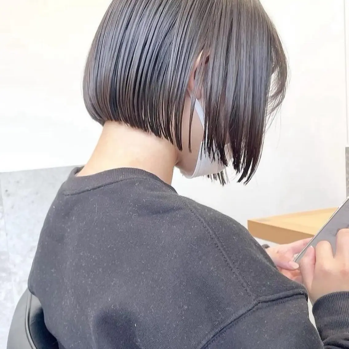 【韓国艶カラー】資生堂アルティストカラー(フル)+デザインカット✨の写真