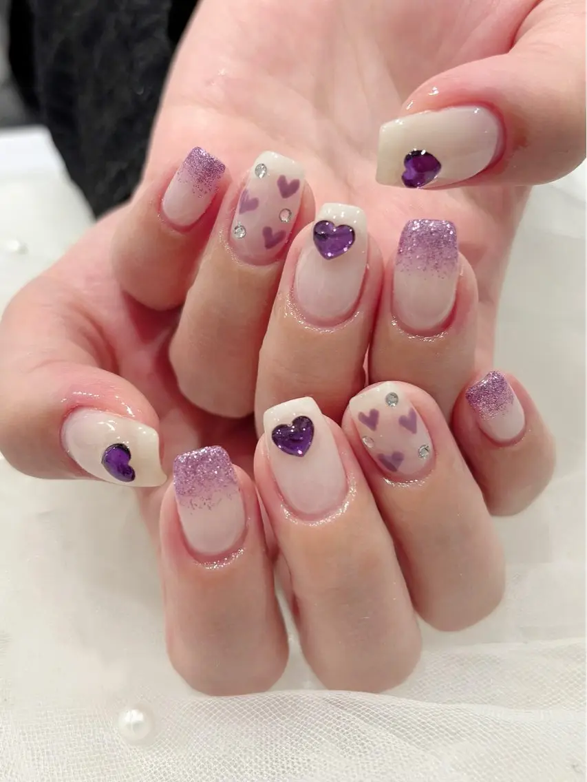 ネイル ☁️Zir nail ゆい 🧸💛のネイルデザイン