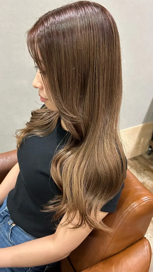 ロング ヘアカラー nanami ／ダブルカラーのヘアスタイル