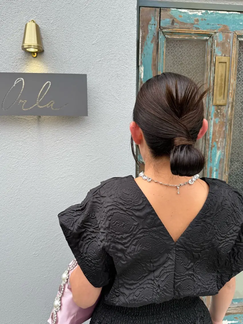 ロング ヘアアレンジ ヘアセット Orla 🌿chiekoの眉毛・アイブロウイメージ