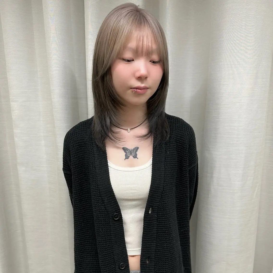 カット+ブリーチ+カラーの写真