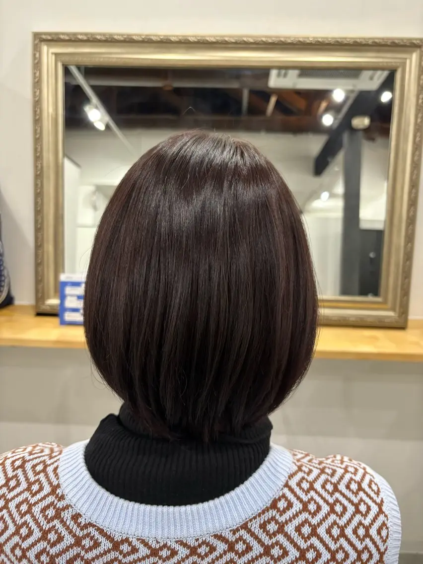 カラー 山本 晴香のヘアスタイル