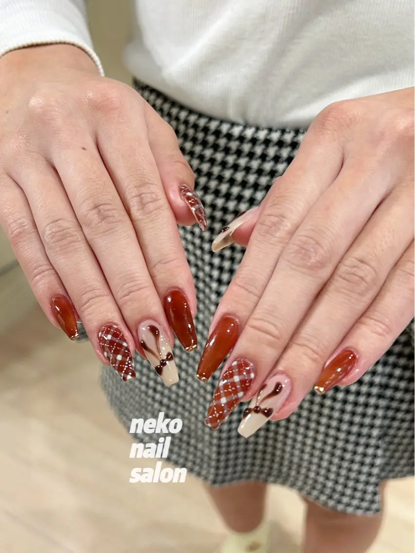 ネイル ハンドネイル neko nailのネイルデザイン