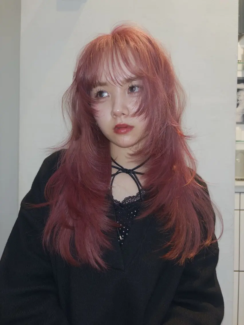 ロング カラー ヘアアレンジ ヘアカラー ニュアンスカラー🧶 nanacoのヘアスタイル