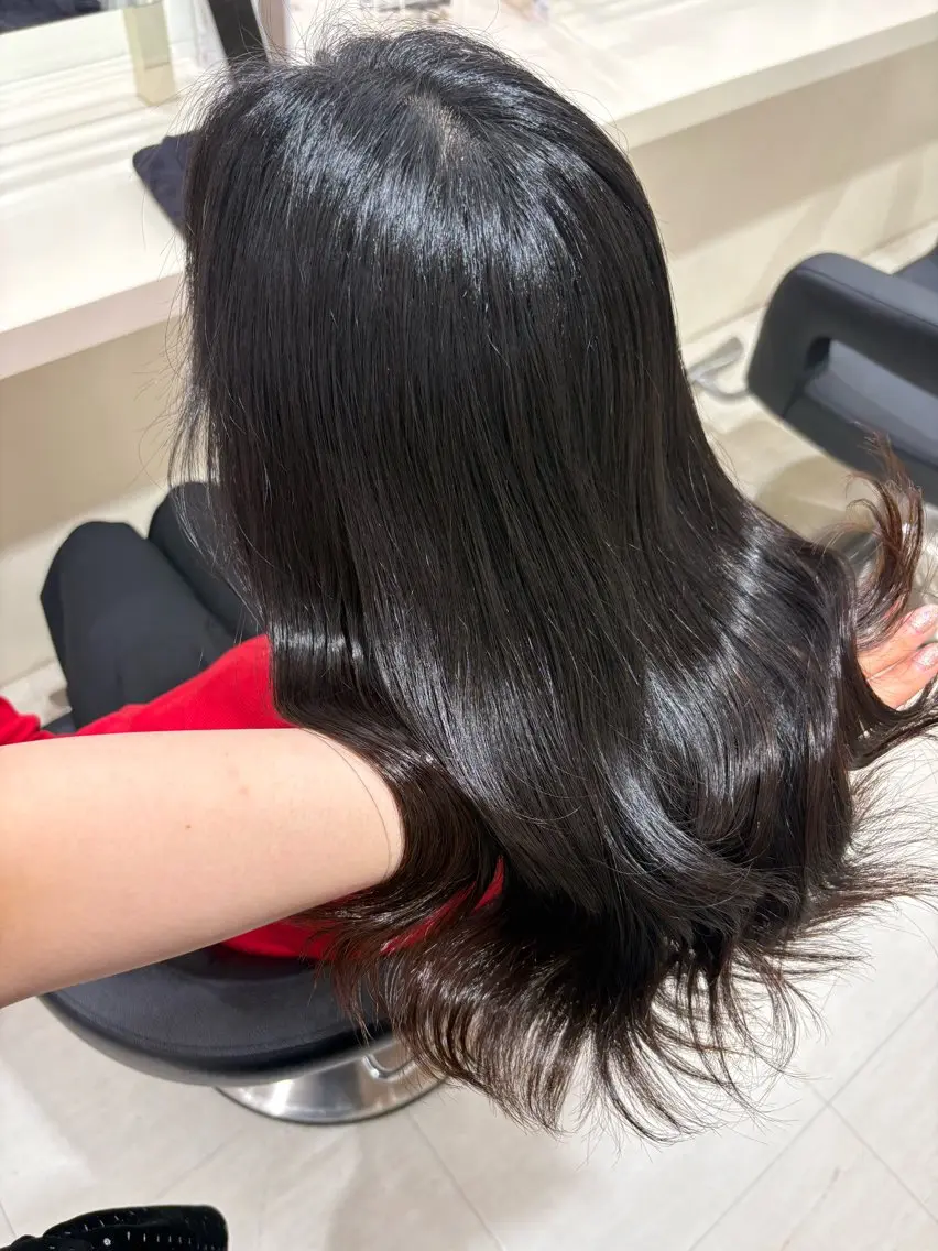 ロング トリートメント 💕мei 透明感カラー💕のヘアスタイル