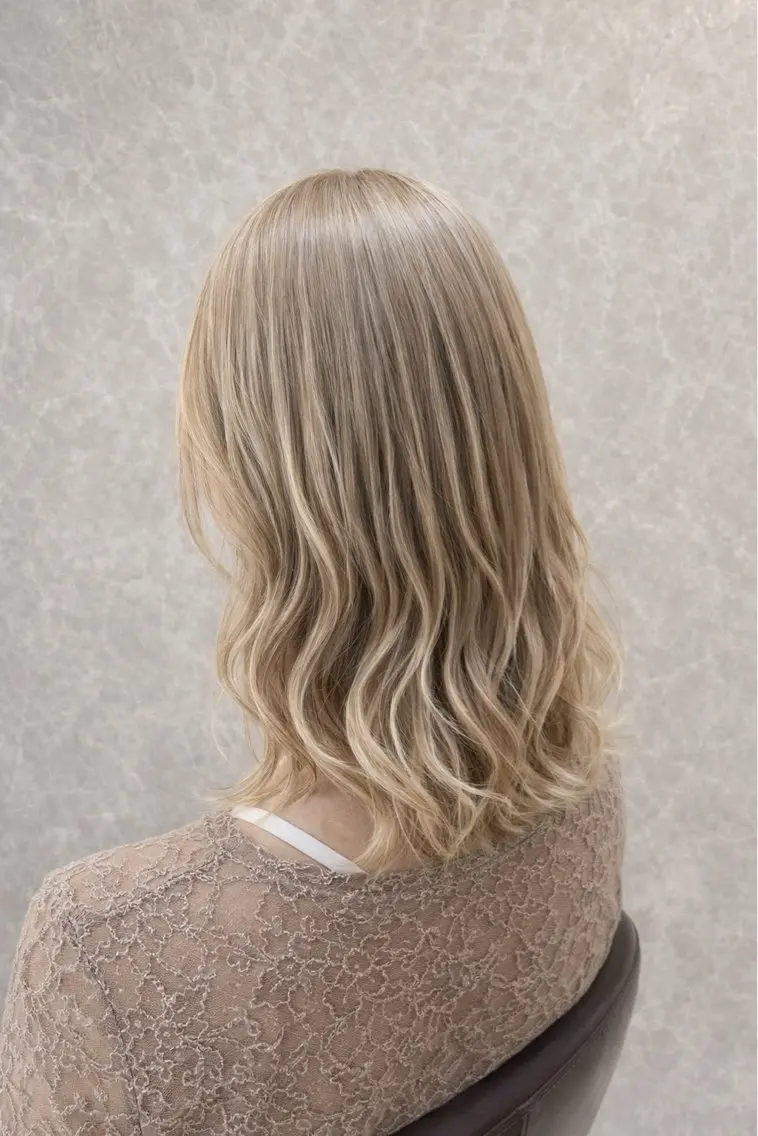 ミディアム カラー カット ヘアカラー 垢抜け透明感カラー 🌻篠崎梓🌻のヘアスタイル