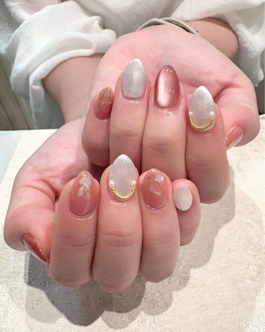 ネイル ハンドネイル ecrin 💎 mayuのネイルデザイン