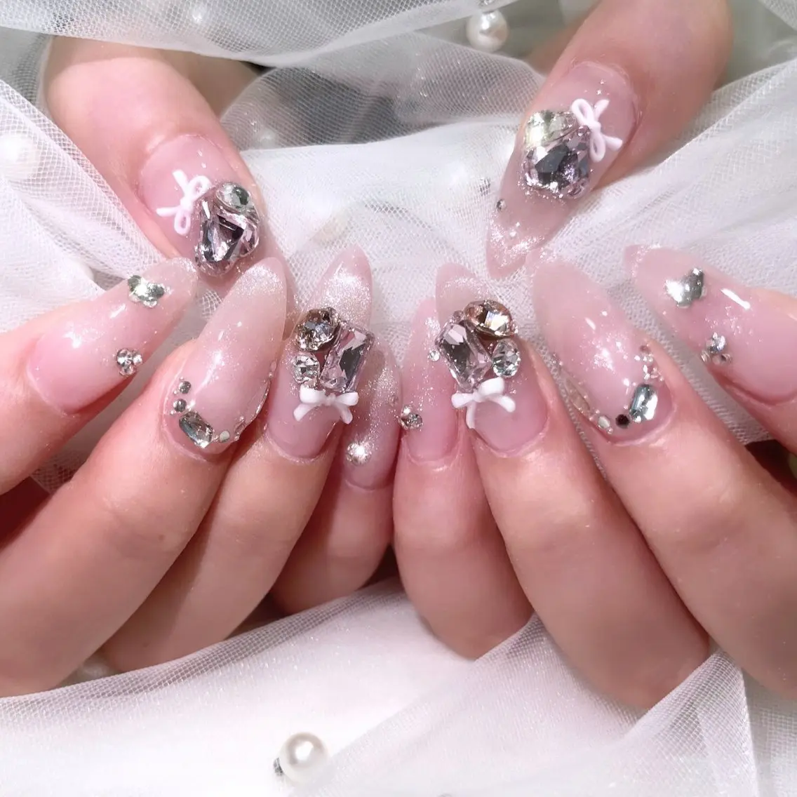 ネイル ハンドネイル 🧁fein. nana🩵のネイルデザイン