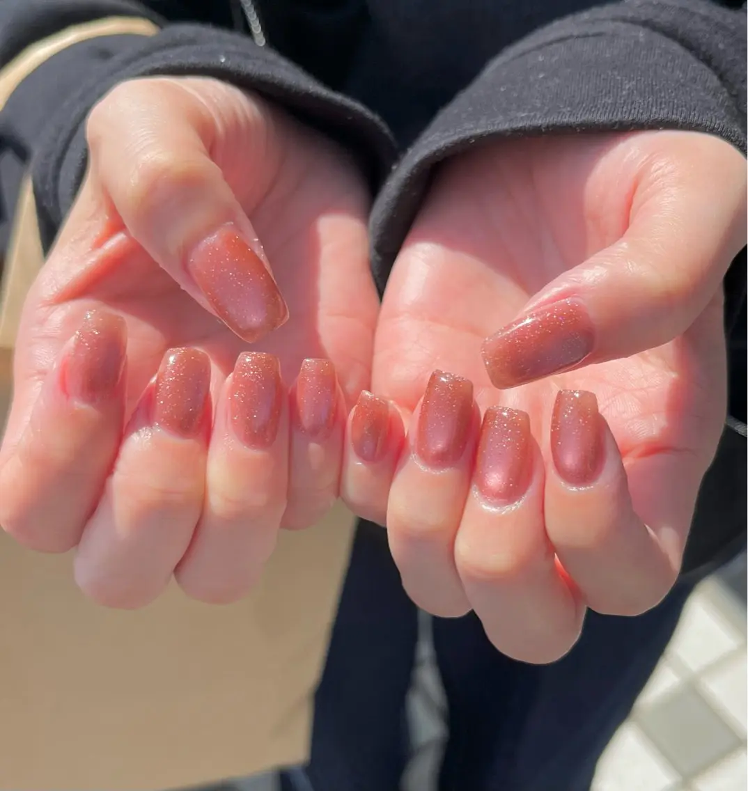ネイル フラッシュネイル フラッシュマグ マグネットネイル Momonails Ayanoのネイルデザイン