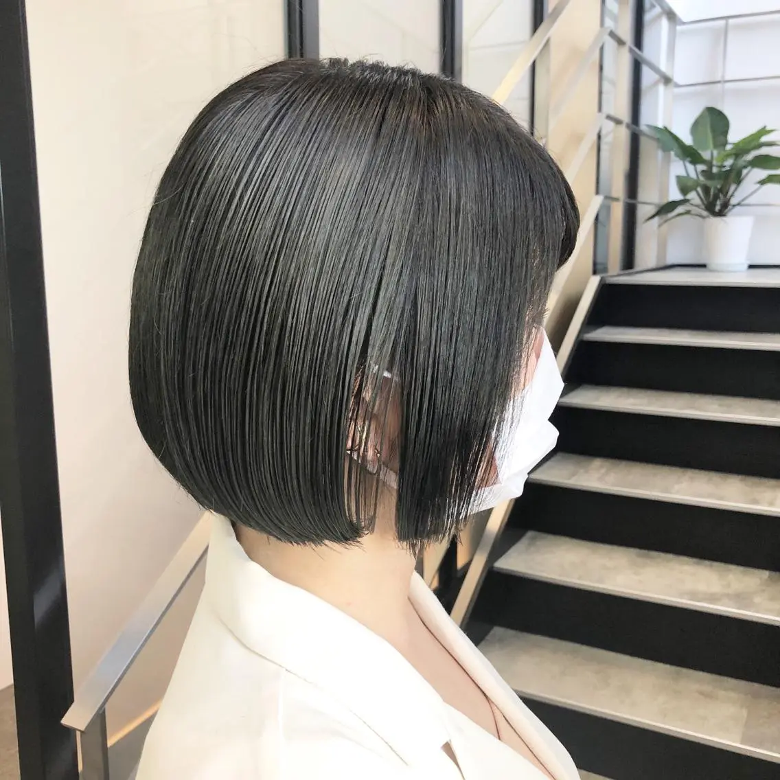 ショート カラー パーマ ヘアアレンジ キッズ アッシュ 透明感カラー ハイトーンカラー 外国人風カラー カット stylist 🌸 kana.のヘアスタイル