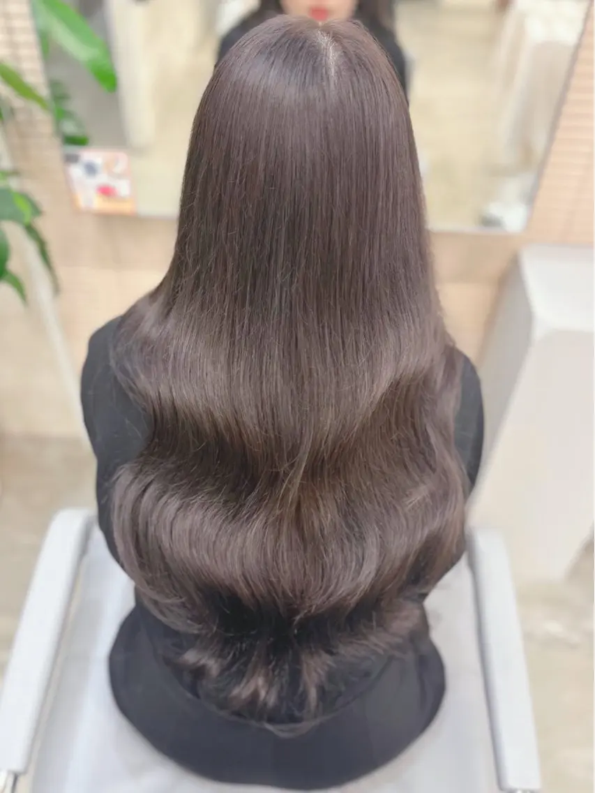 🌸【4/16.17限定】🌸カット+髪質改善カラー+Aujua 1step トリートメントの写真