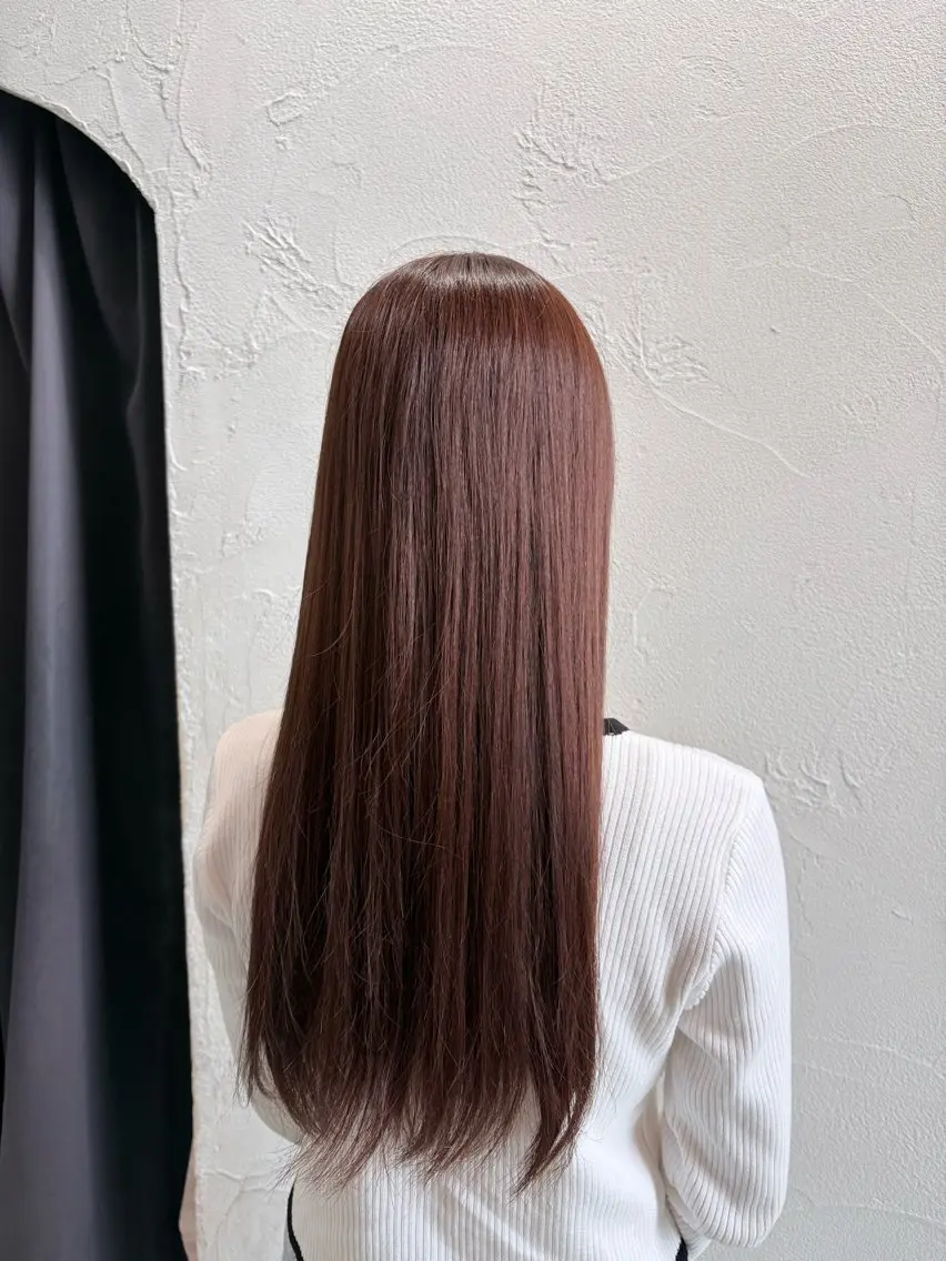 カラー 透明感カラー🫧/ 信澤瑠俐のヘアスタイル