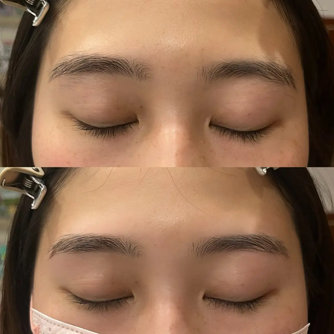 アイブロウ ワックス脱毛 小川 夏実のヘアスタイル