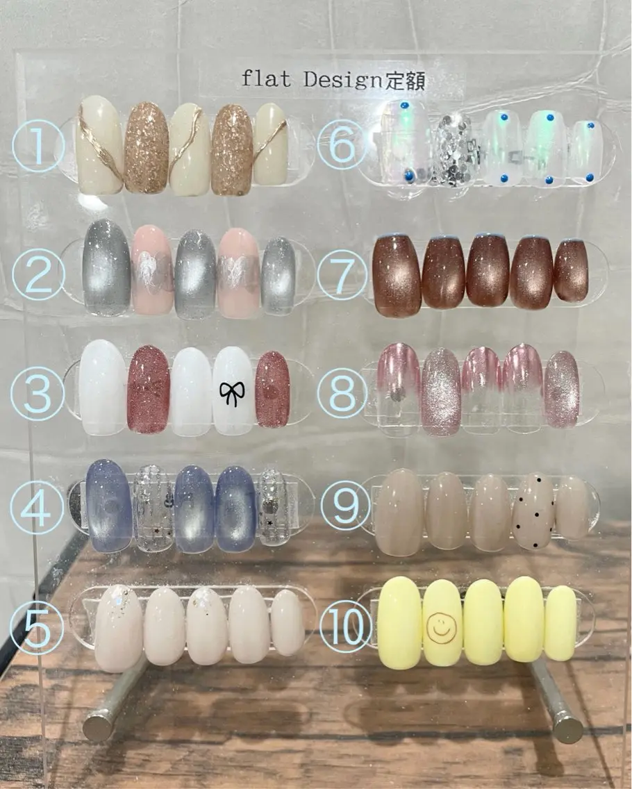 【オフなし】フラット定額デザイン🫐の写真