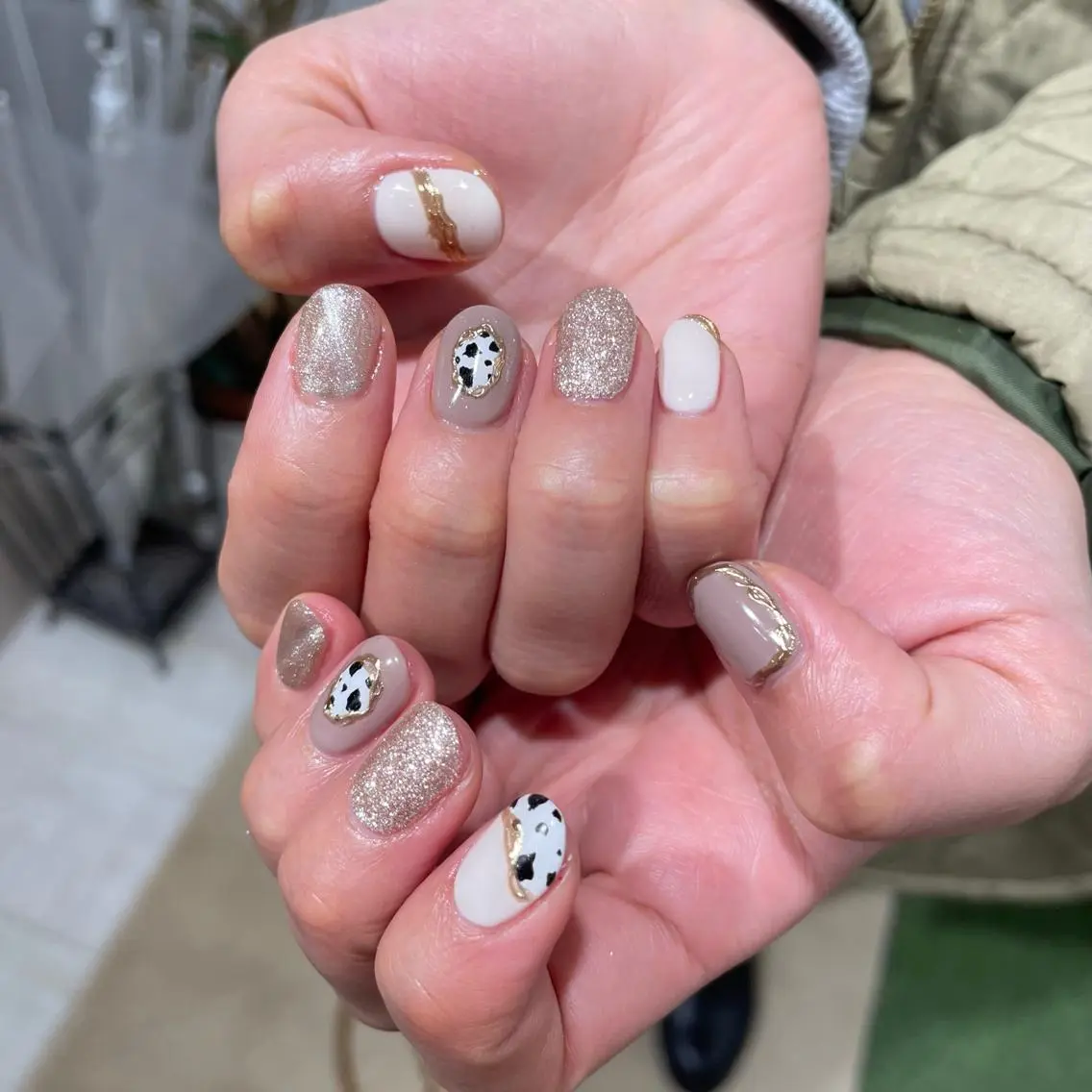 ネイル ハンドネイル bianca銀座 ZAMAMIのネイルデザイン