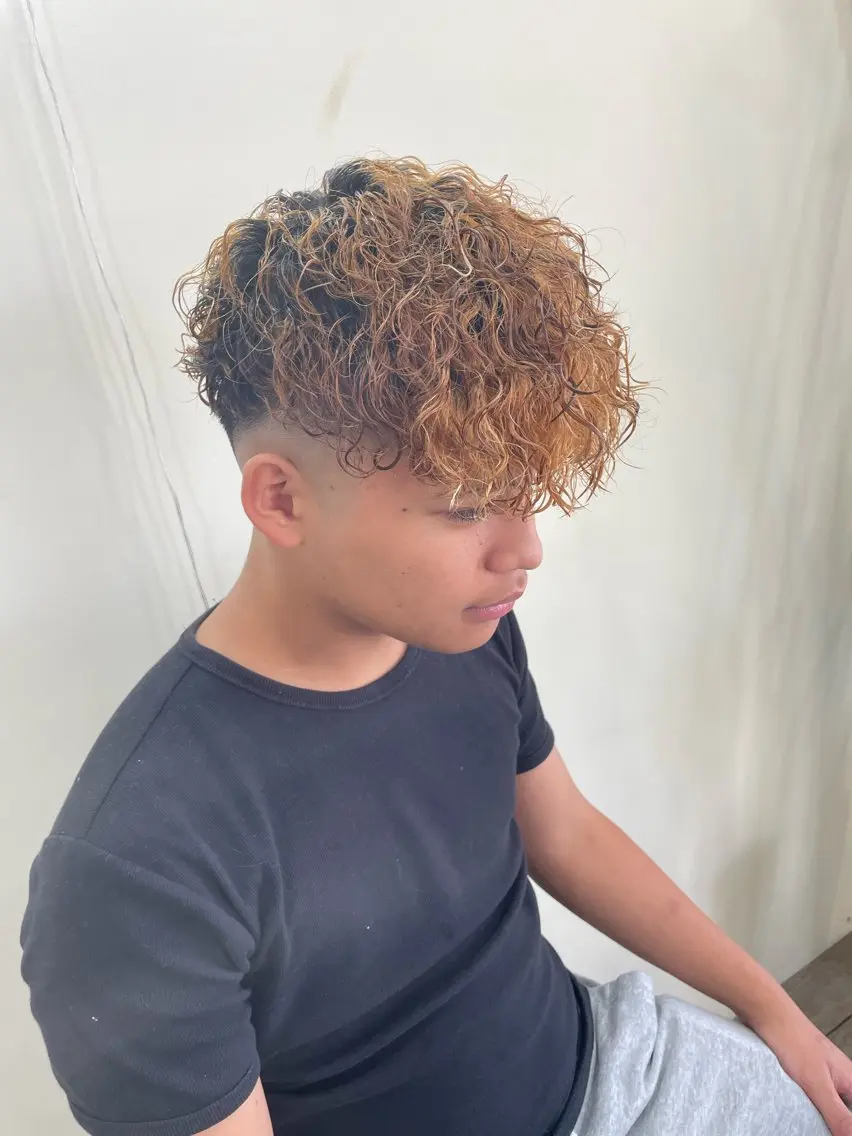 【6月限定】メンズパーマ🦱スパイラルorツイストスパイラル¥13200の写真
