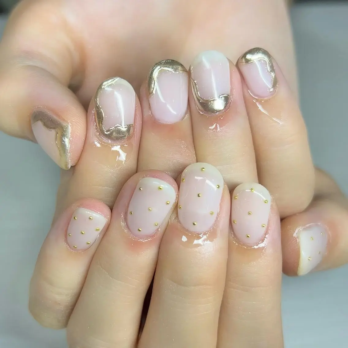 ネイル シンプルネイル ハンドネイル 【Yappy🌈】 💖P-tanaのネイルデザイン