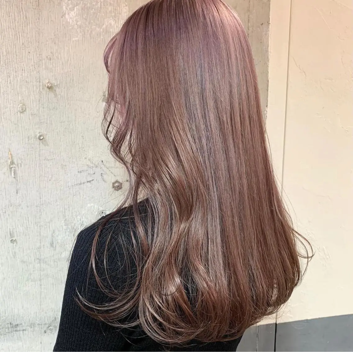 ロング kiyono ⭐︎ダブルカラーのヘアスタイル